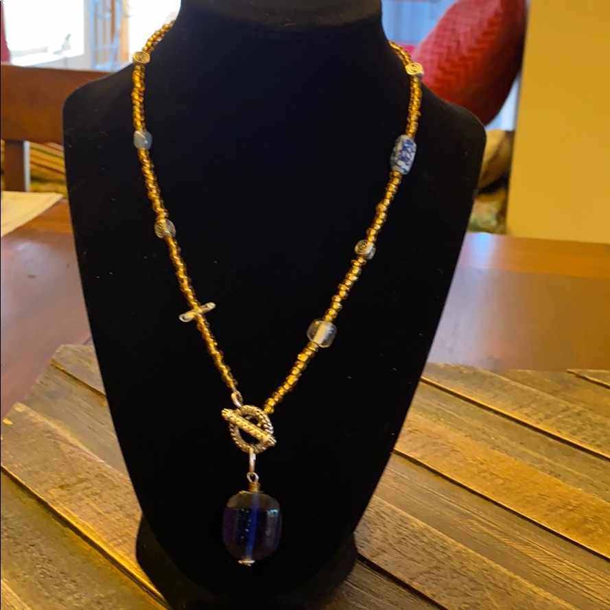 Glass Beaded Necklace